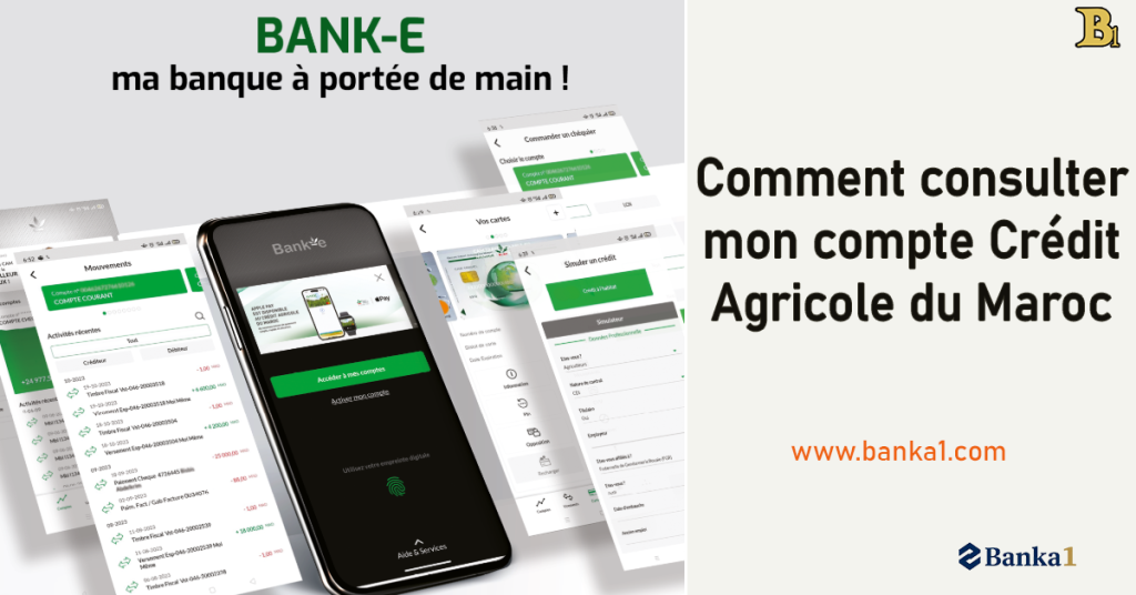 Comment consulter mon compte Crédit Agricole du Maroc en ligne ?