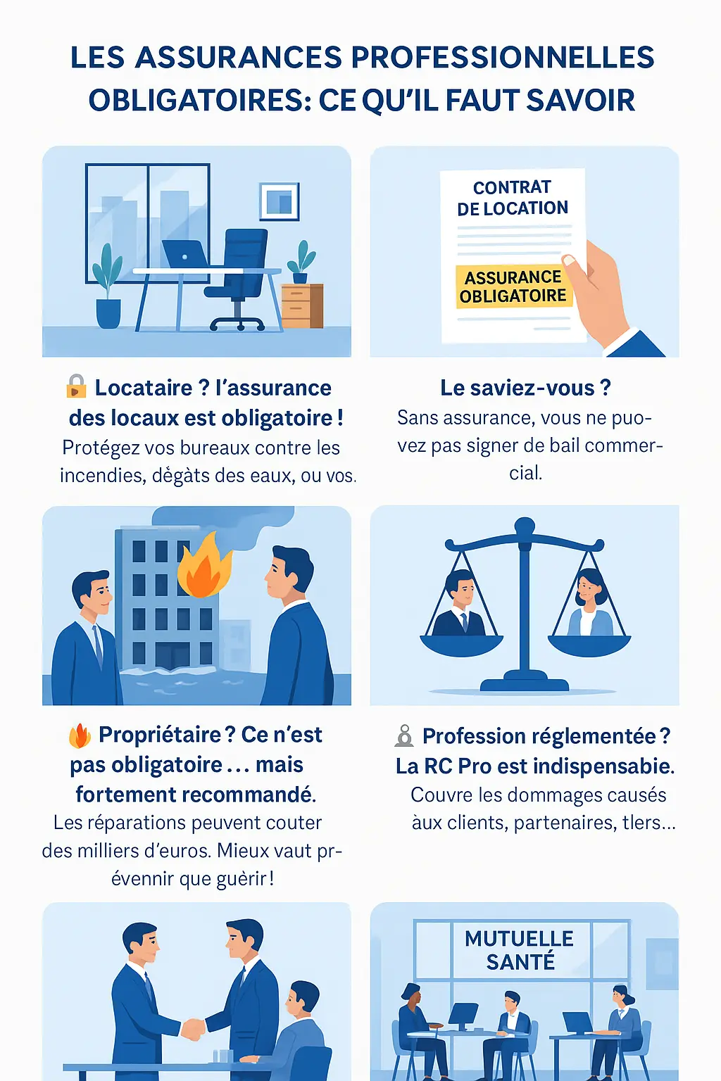 Assurances professionnelles sont-elles vraiment obligatoires ?