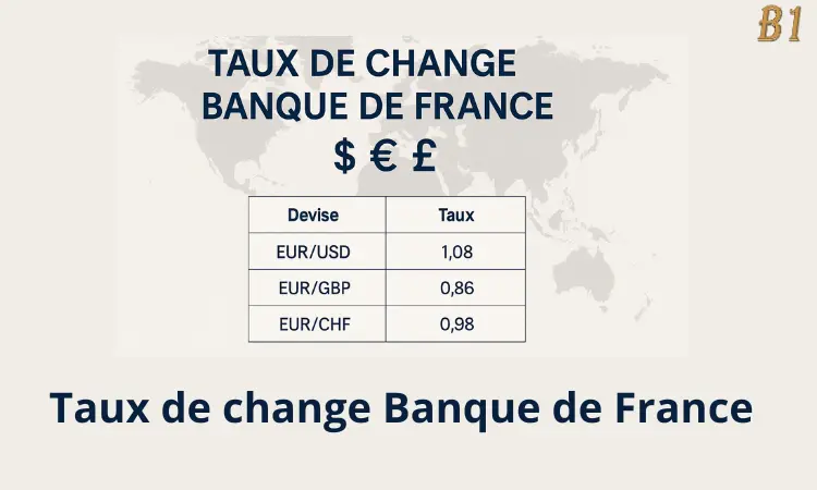 Taux de change Banque de France : guide complet